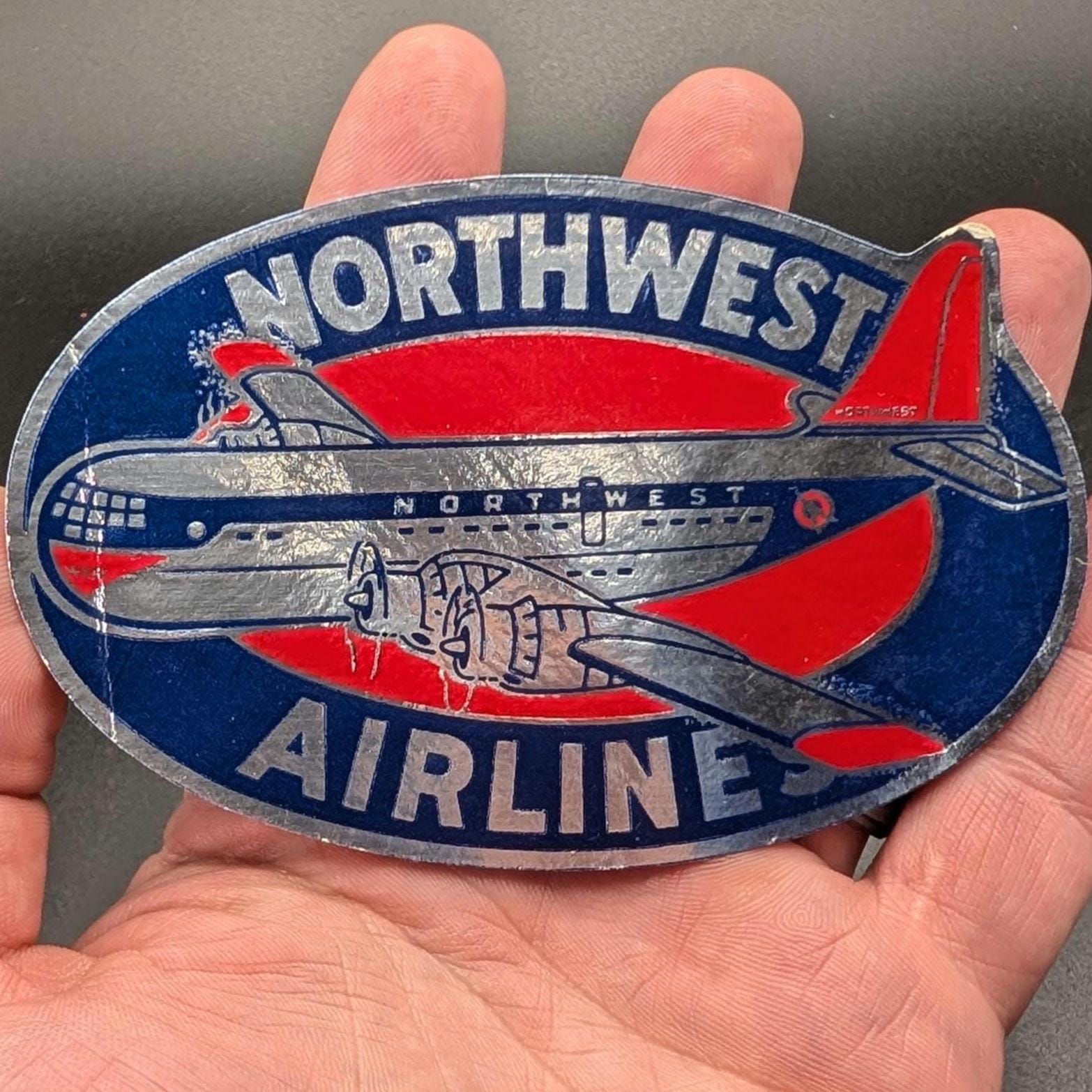 Northwest Airlines Vintage - Etsy