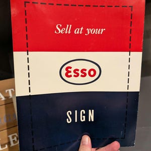 1950's Sell Esso Motor Oil Lubrication Esso Gas Station Booklet 22 Pages!