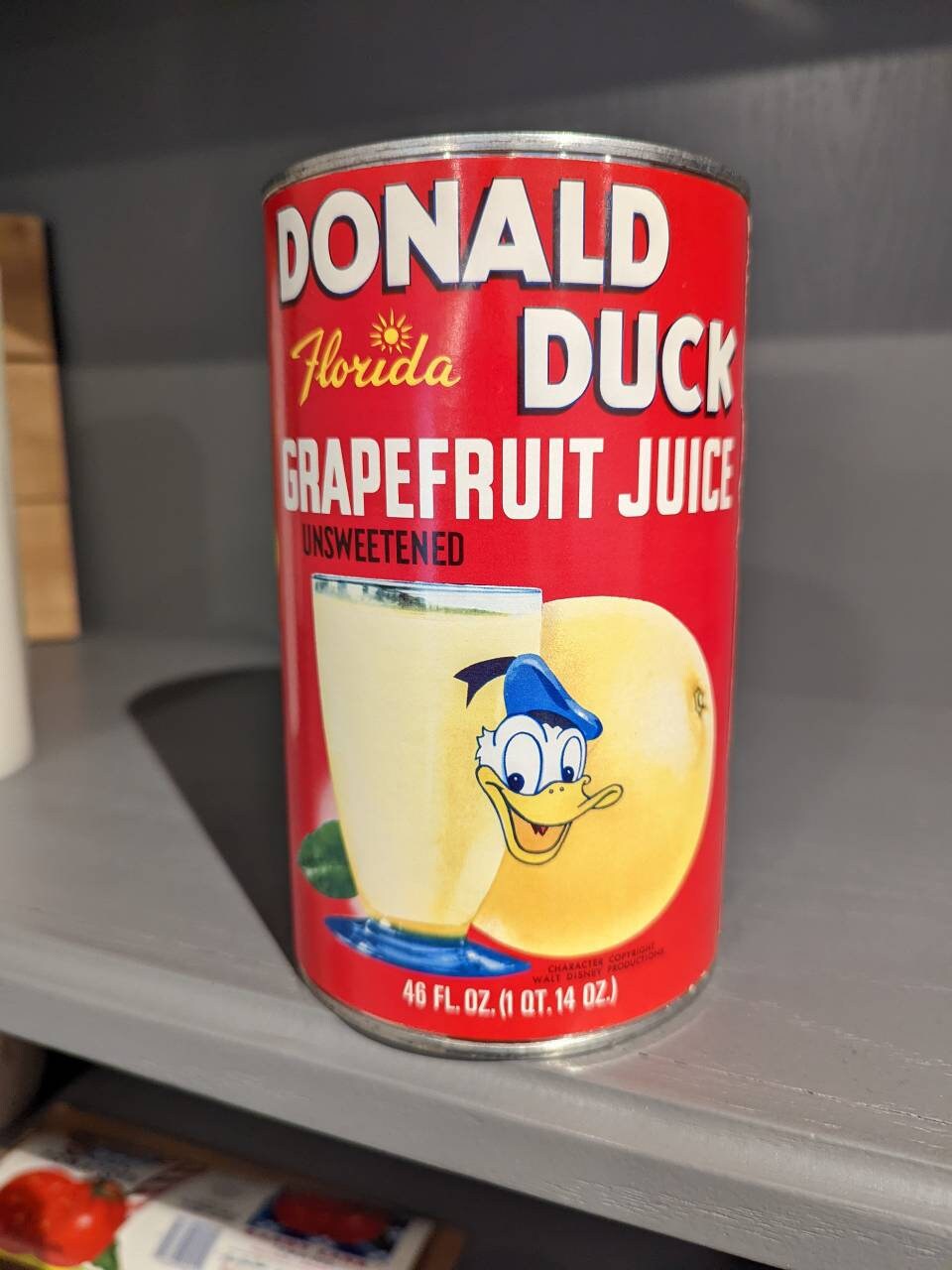 1960's'70's Donald Duck Florida Grapefruit Juice Etsy