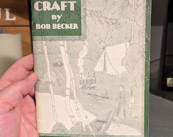 1930s 40s Practical Woodworking by Bob Becker Booklet  40   pages Chicago Tribune Chicago, Illinois