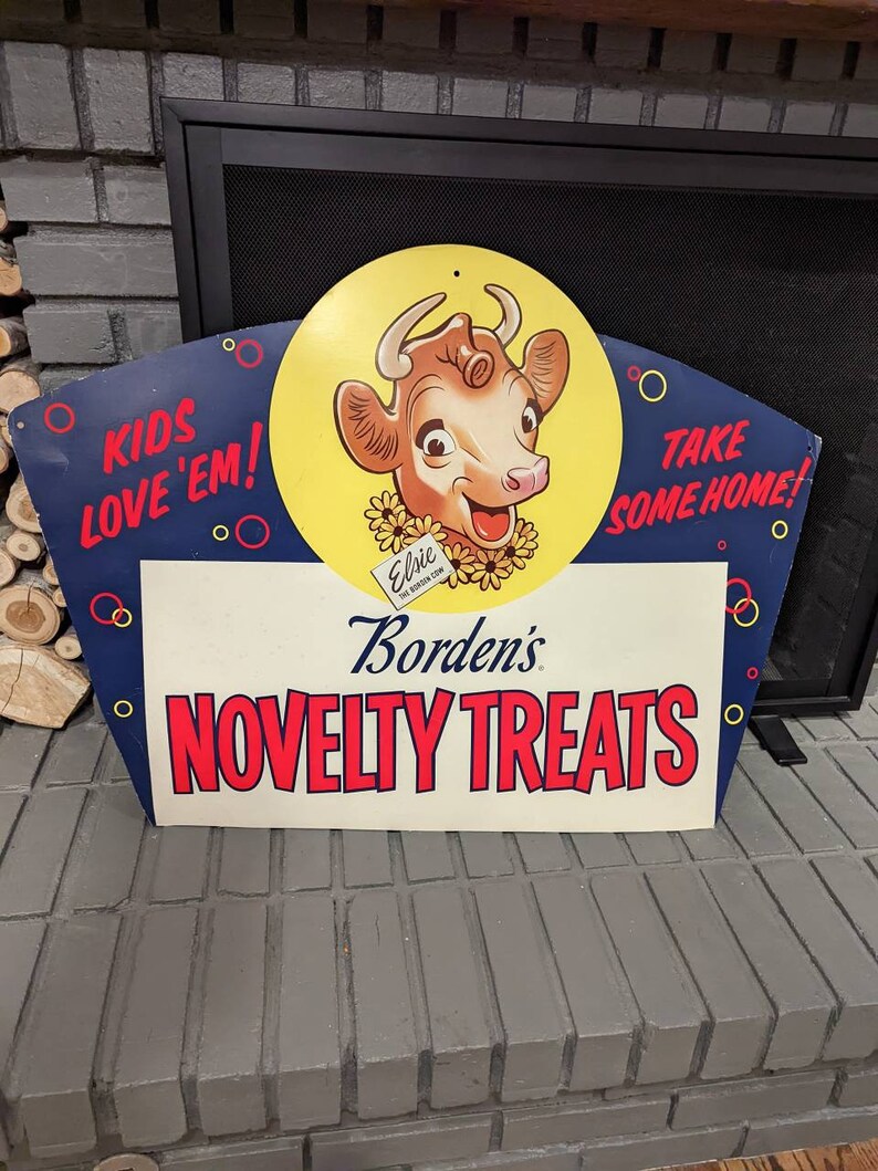 1950's/60's Borden's Ice Cream Novelty Treats Etsy