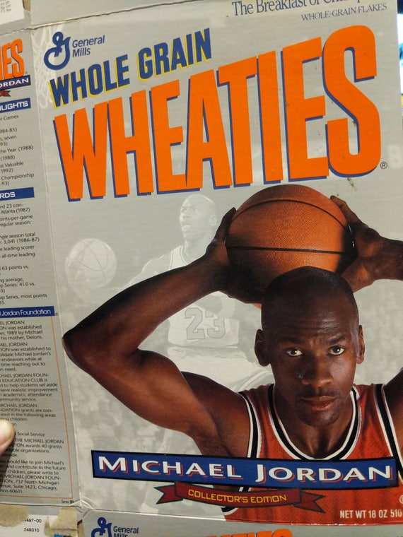 Original 1994 Michael Jordan Wheaties Box General Mills Etsy