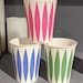 NOS 1960s Retro Dixie Waxed Paper Cup Old & Original Ice Cream Soda Cup ...