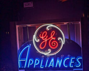 general electric ライトサイン看板　ミッドセンチュリー 50s general electric ライトサイン看板 ミッドセンチュリー 50s - メルカリ