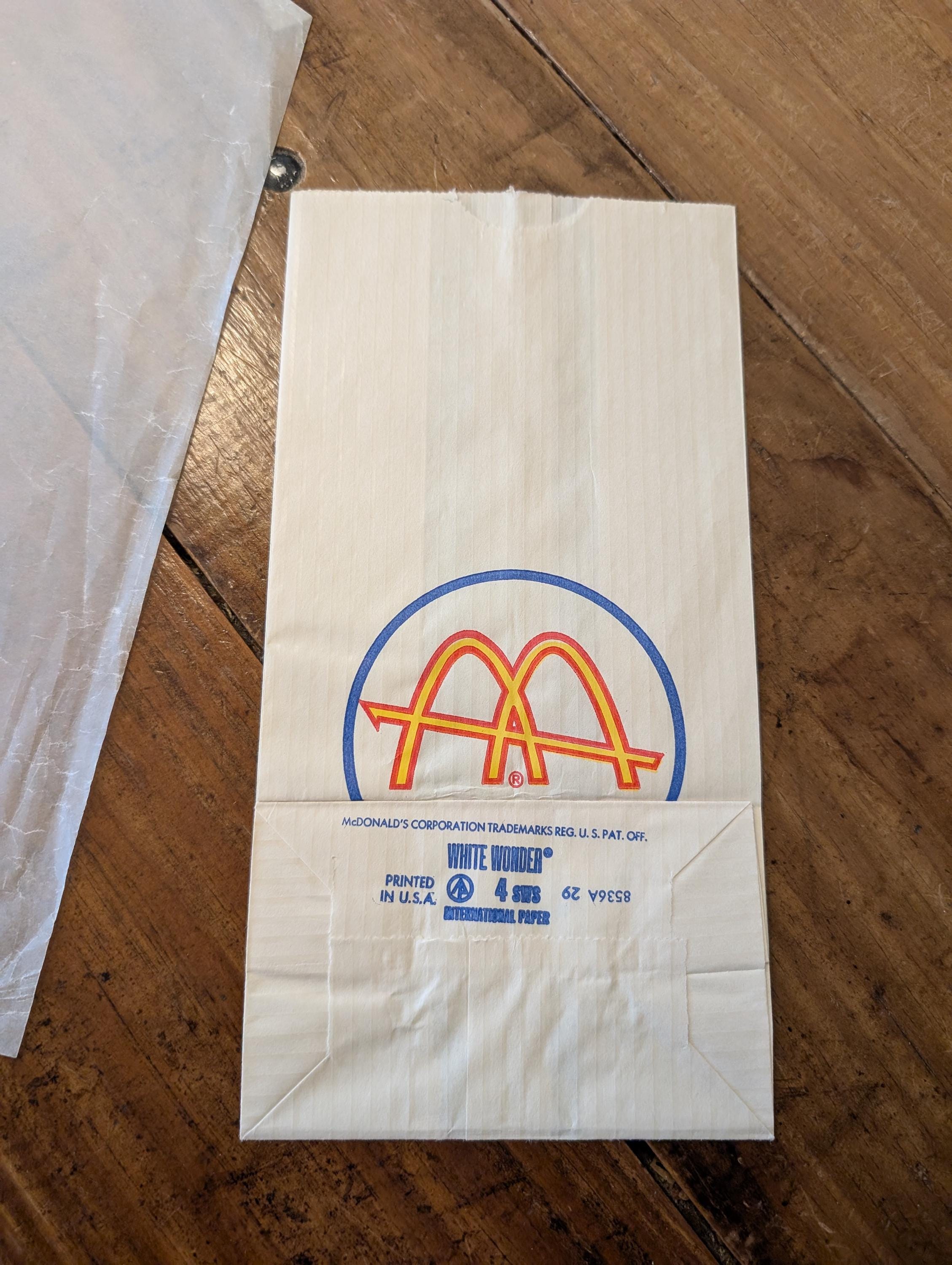 60s Mcdonald's Ephemera SET Old & Original Vintage Includes