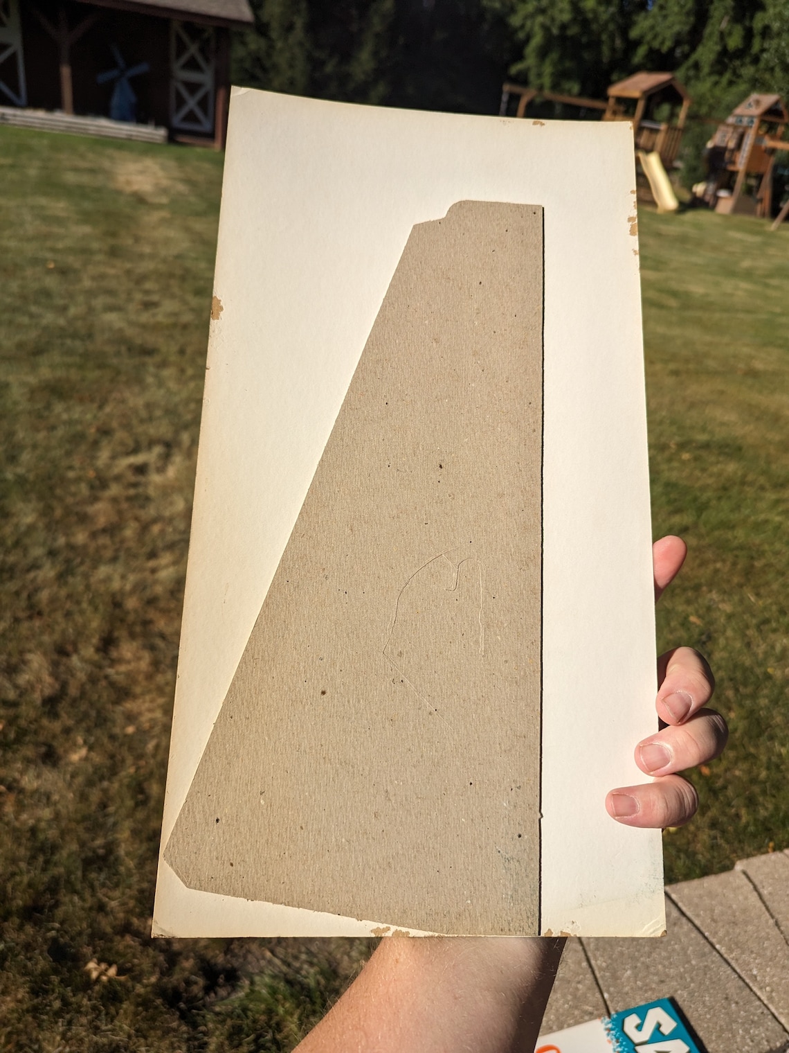 Beautiful view of Caulk Cardboard Rendered Treatment