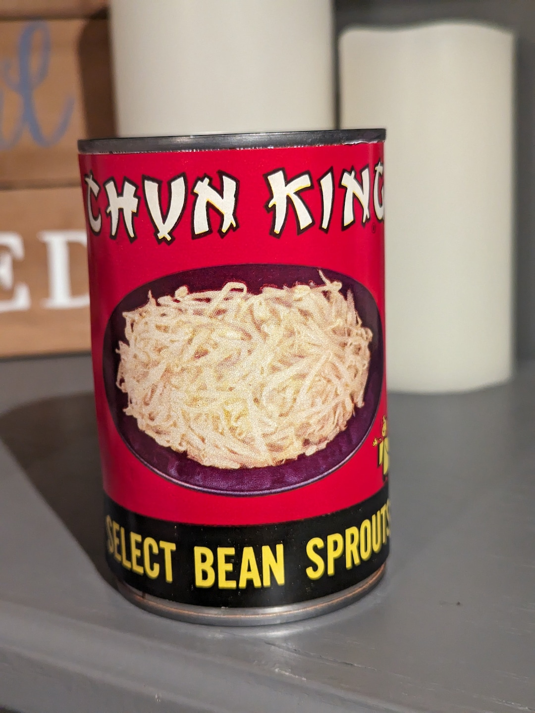 1960's Chun King Bean Sprouts Can Label on Can Original Etsy