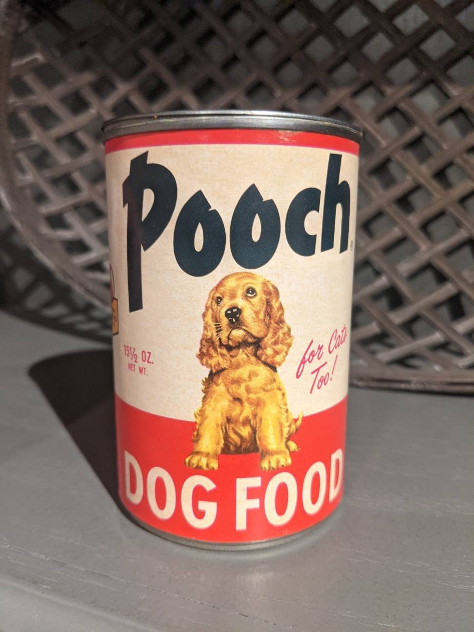 1950 s Pooch Dog Food Can Label On Can Safeway Stores Etsy