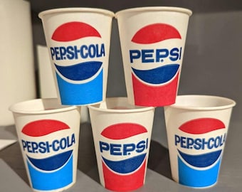 1950年代のペプシコーラ缶レプリカ、コーントップソーダ、紙ラベル