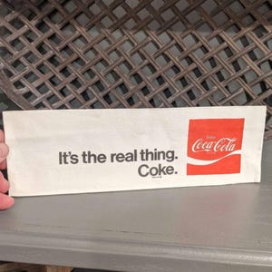 1973 Coca-Cola Soda Fountain Paper Hat - Old & Unused!! COKE