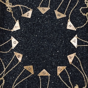 Zodiac necklaces |  Choose your astrology sign