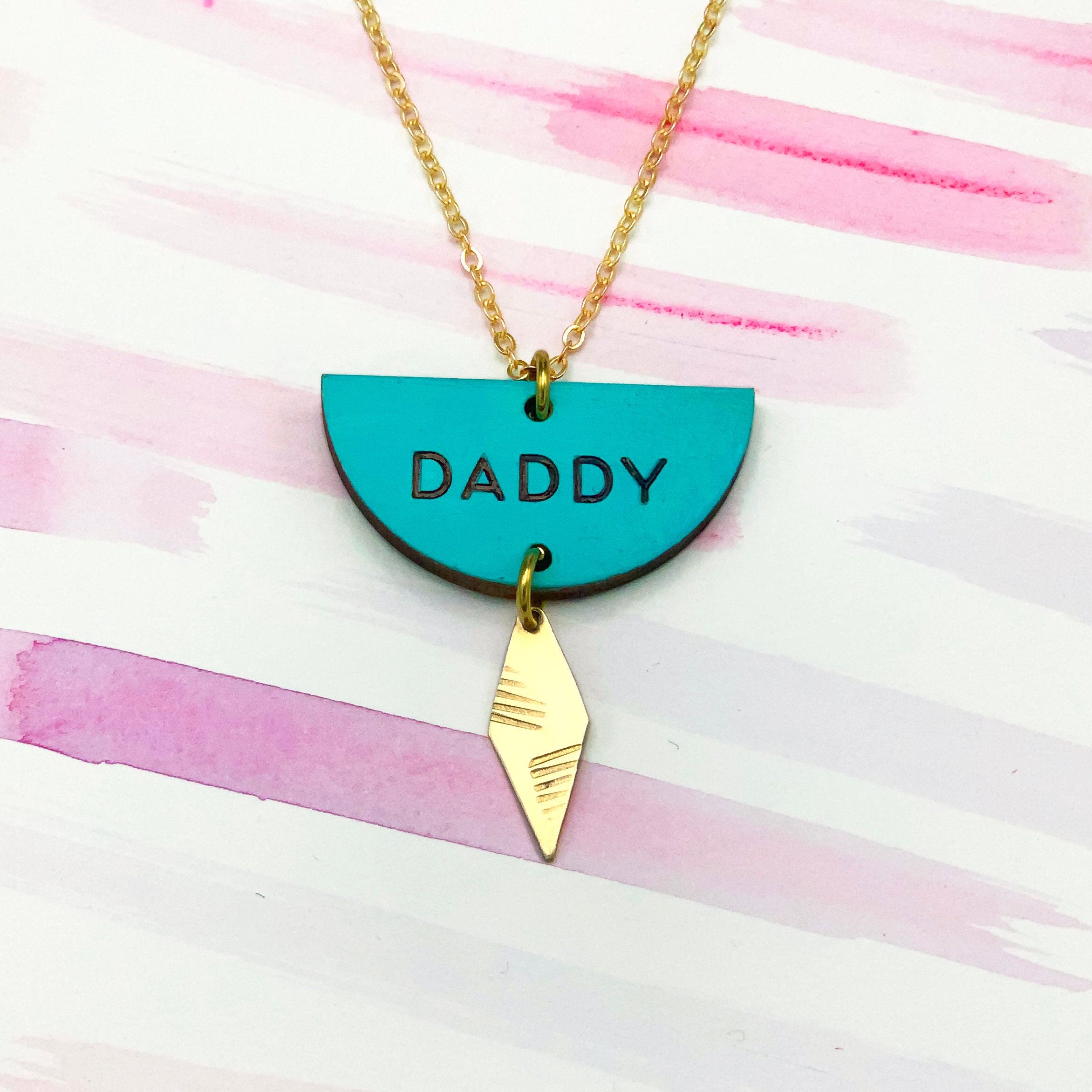 DADDY Necklace Mix \u0026 Match Color and 