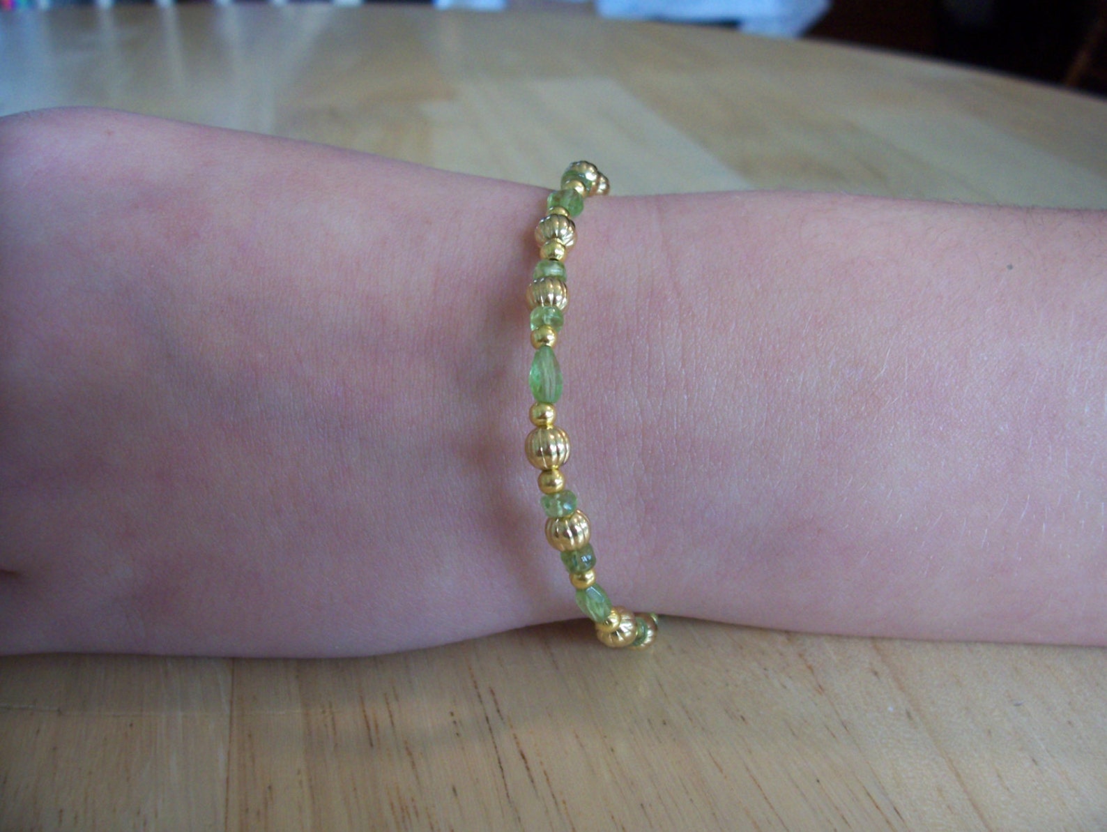 Awesome Handmade August Birthstone Natural Peridot Beaded | Etsy