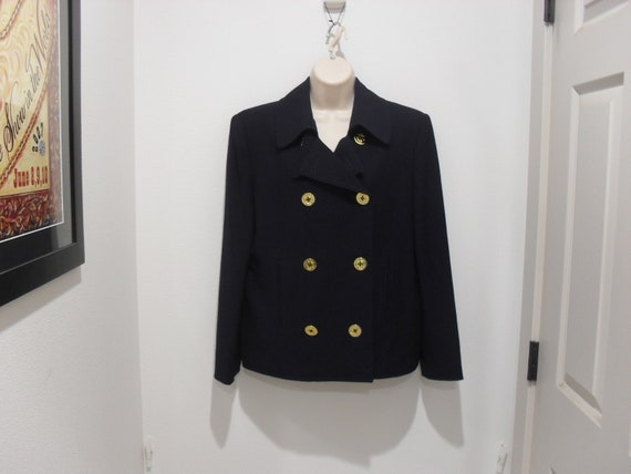 ralph lauren wool peacoat