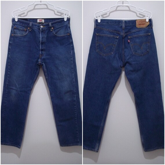 Vintage Levis 501XX Jeans Mens 34X32 