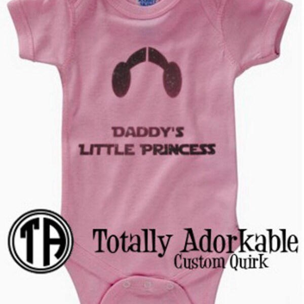 Star Wars Baby Outfit - "Daddy's Little Princess"