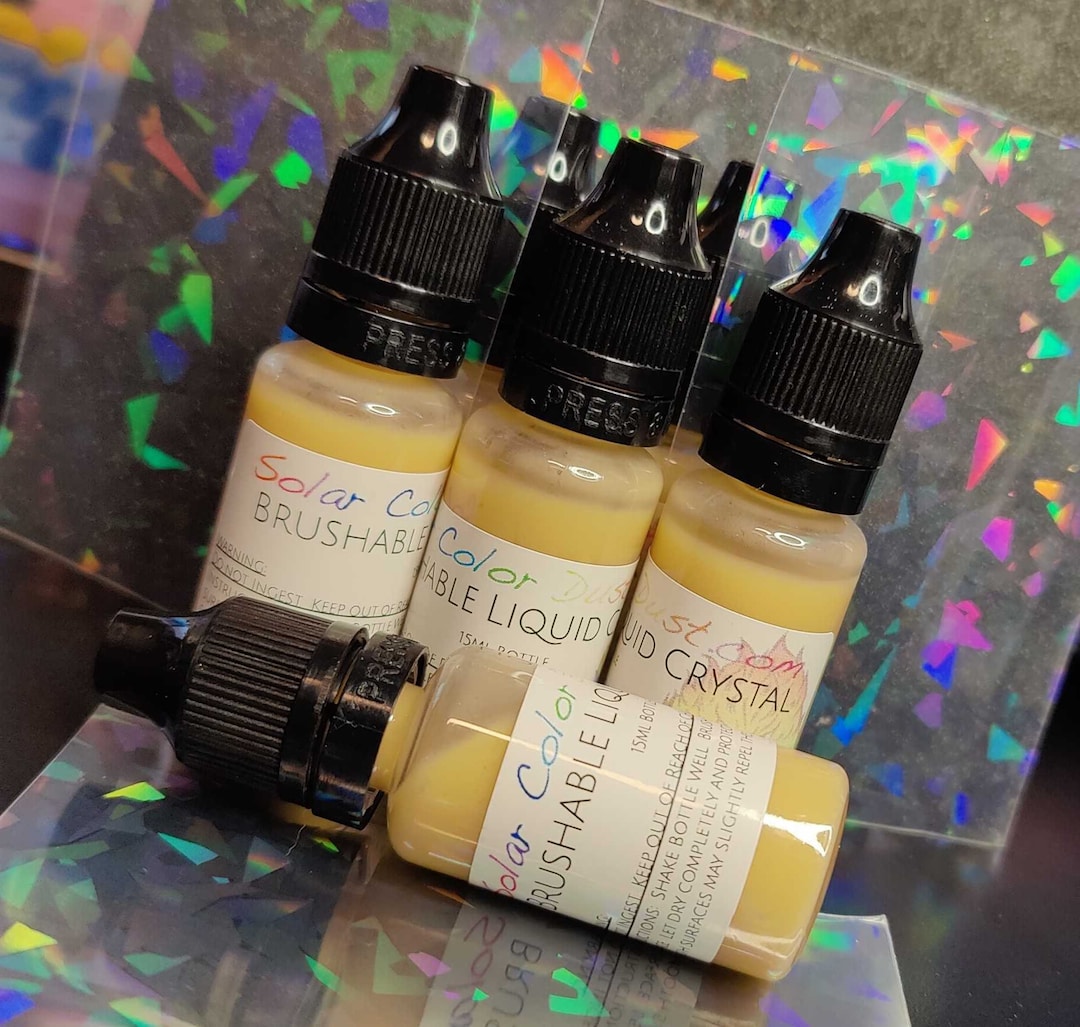 Solar Color Dust Brand Mood Brushable Paint 15ml Bottle Thermo Color