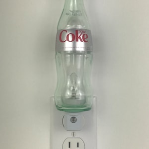 Diet Coke 8oz. Glass Bottle Night Light