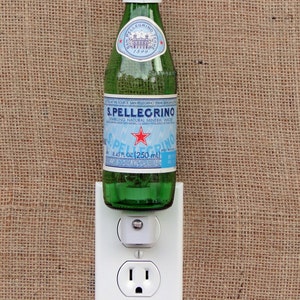 S. Pellegrino 7oz. Glass Bottle Night Light