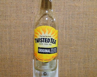 Twisted Tea 12oz. Glass Bottle Night Light