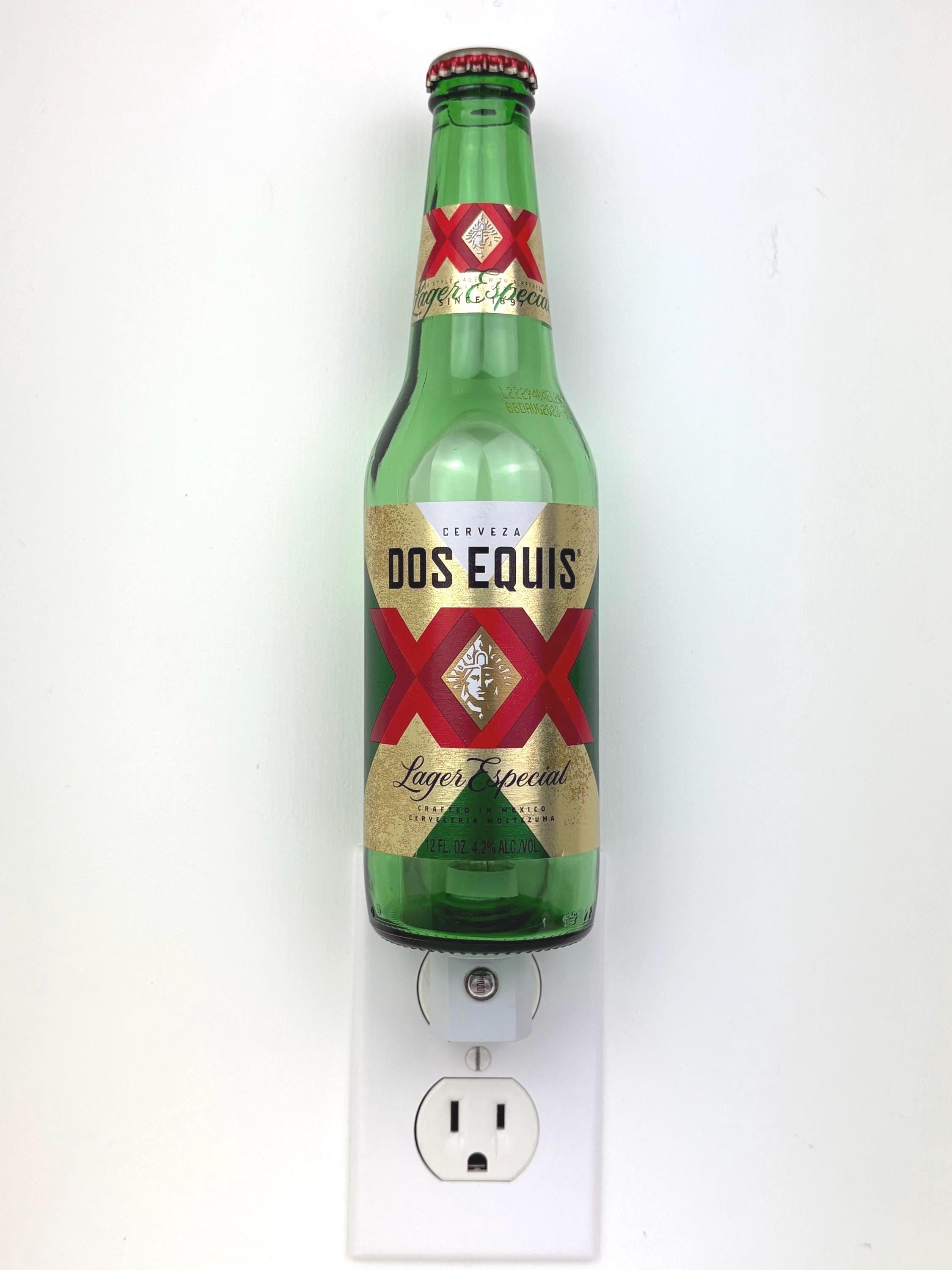 Dos Equis 12oz. Glass Bottle Night Light - Etsy