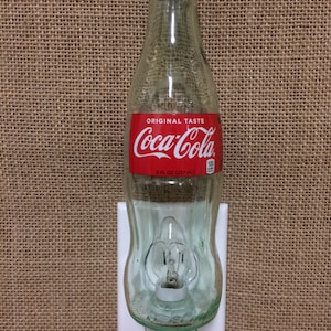 Coca Cola 8oz. Glass Bottle Night Light