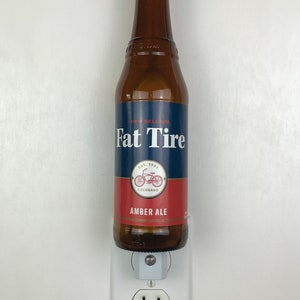 Fat Tire 12oz. Glass Bottle Night Light