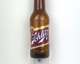 Schlitz 12oz. Glass Bottle Night Light
