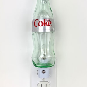 Diet Coke 8oz. Glass Bottle Night Light