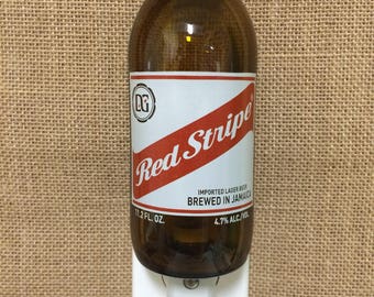Red Stripe 11.2oz. Glass Bottle Night Light