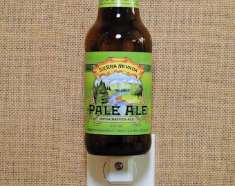 Sierra Nevada Pale Ale 12oz. Glass Bottle Night Light