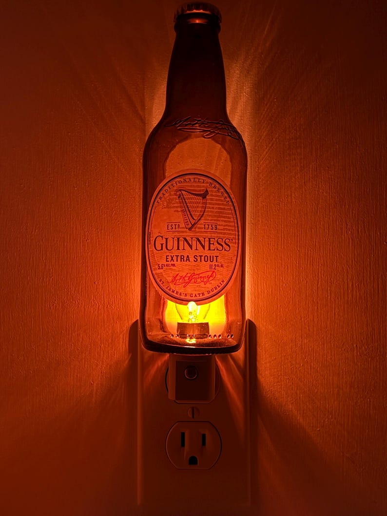 Guinness 12oz. Glass Bottle Night Light bild 2