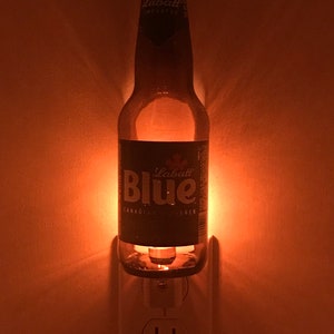 Labatt Blue 12oz. Glass Bottle Night Light image 3