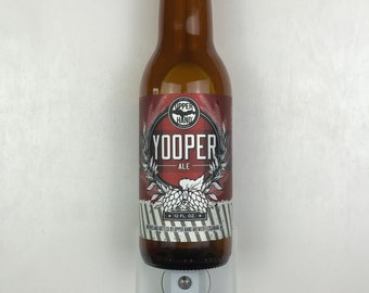 Yooper Ale 12oz. Glass Bottle Night Light