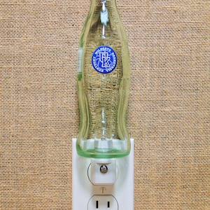 University of Kentucky Wildcats Basketball Coca-Cola Glass Bottle Night Light