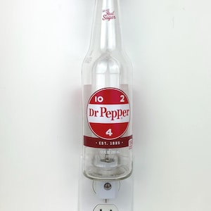 Dr. Pepper 12oz. Glass Bottle Night Light