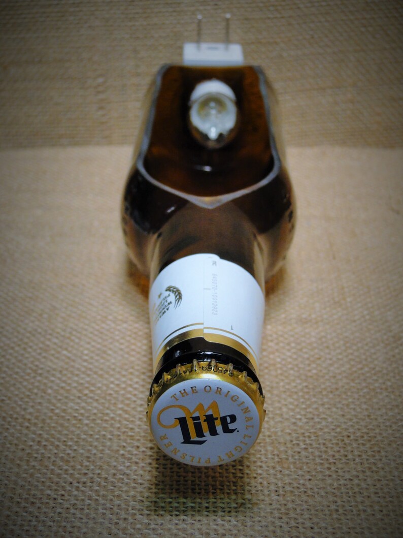 Miller Lite 12oz. Glass Bottle Night Light Etsy