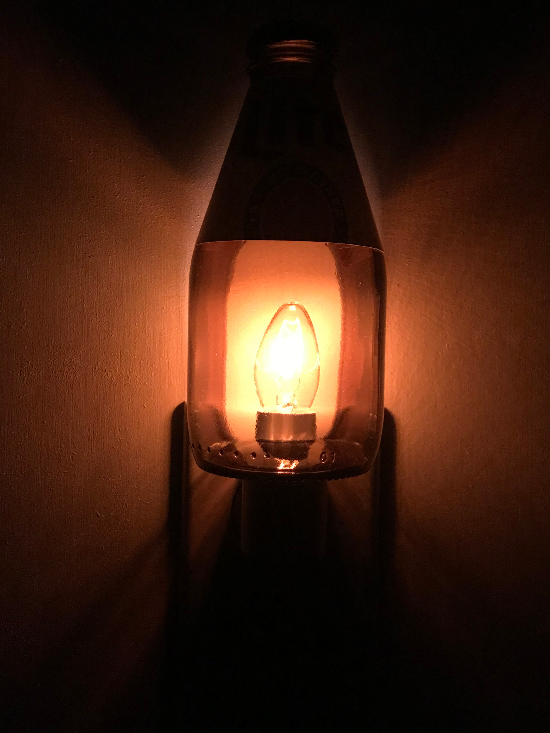Miller Lite 7oz. Glass Bottle Night Light - Etsy