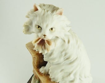 Vintage Giuseppe Armani Cat Figurine – 1984 Florence Kitten