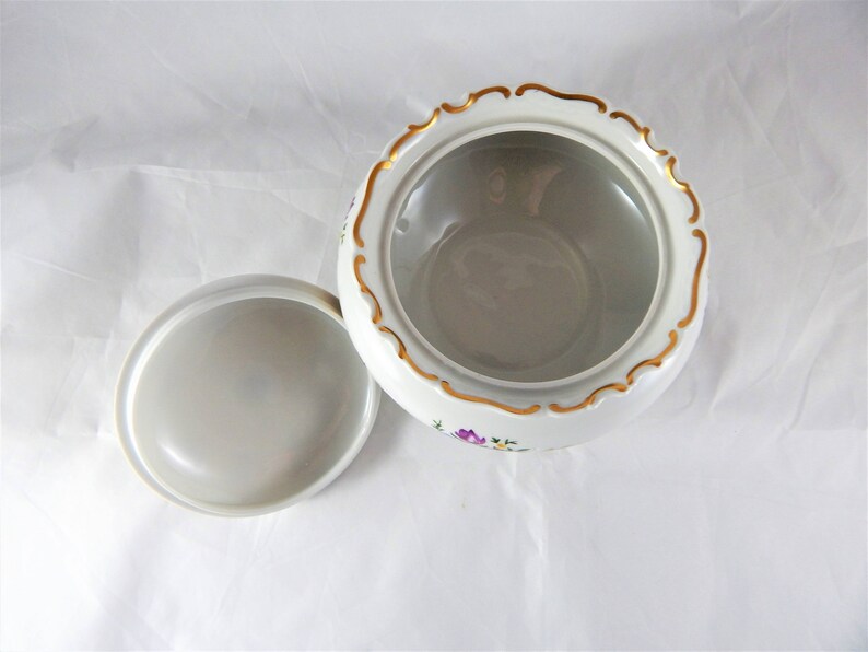 Rosenthal Fine Bone China Trinket Bowl With Lid Etsy