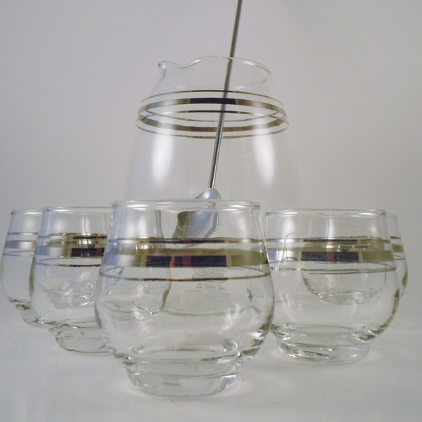 Anchor Hocking Coctail Set