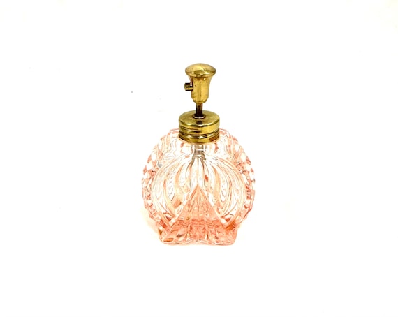 Vintage Pink Perfume Bottle - image 1