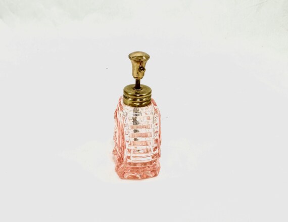 Vintage Pink Perfume Bottle - image 2