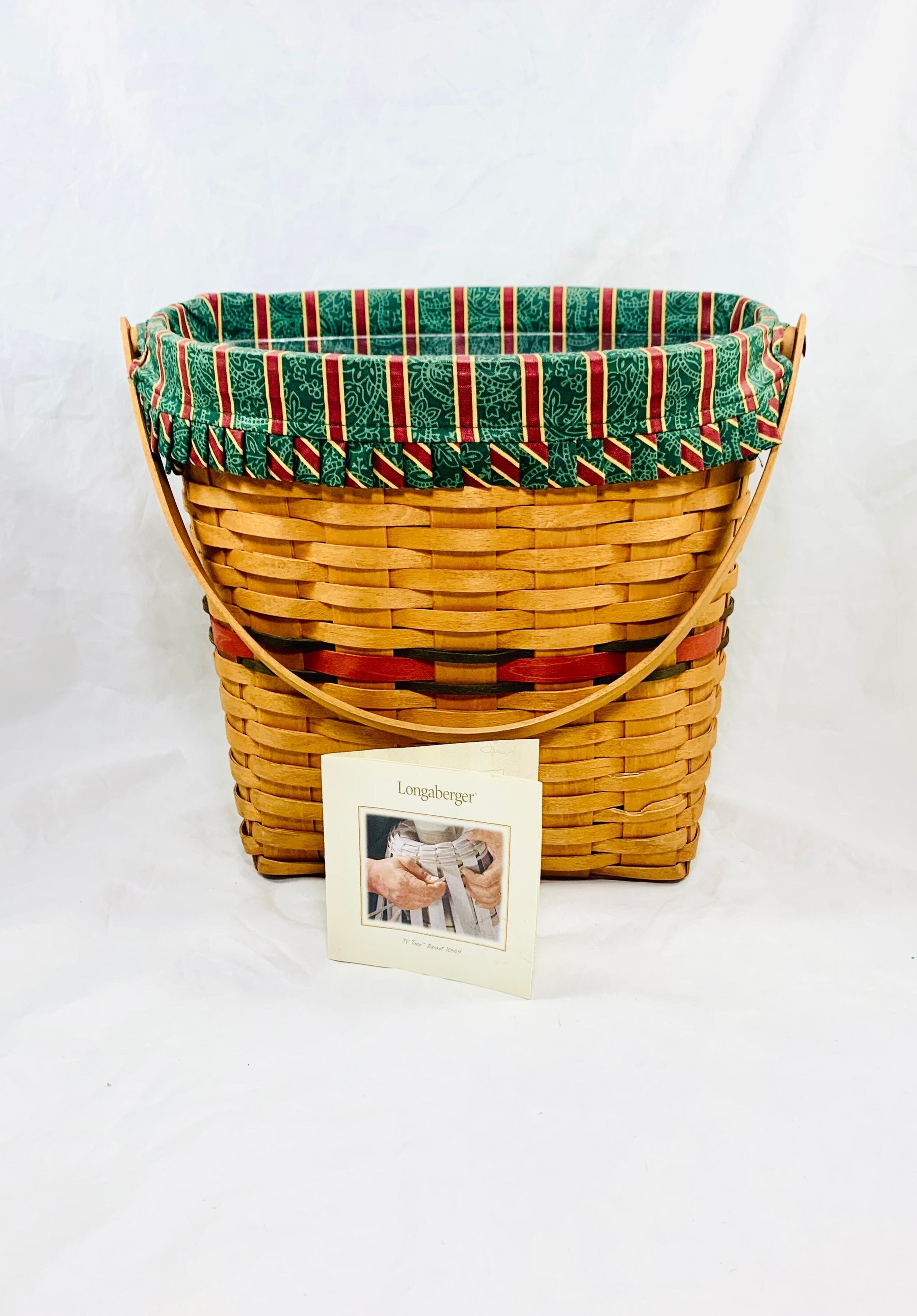 Longaberger 1998 Hanging Magazine Basket - Etsy