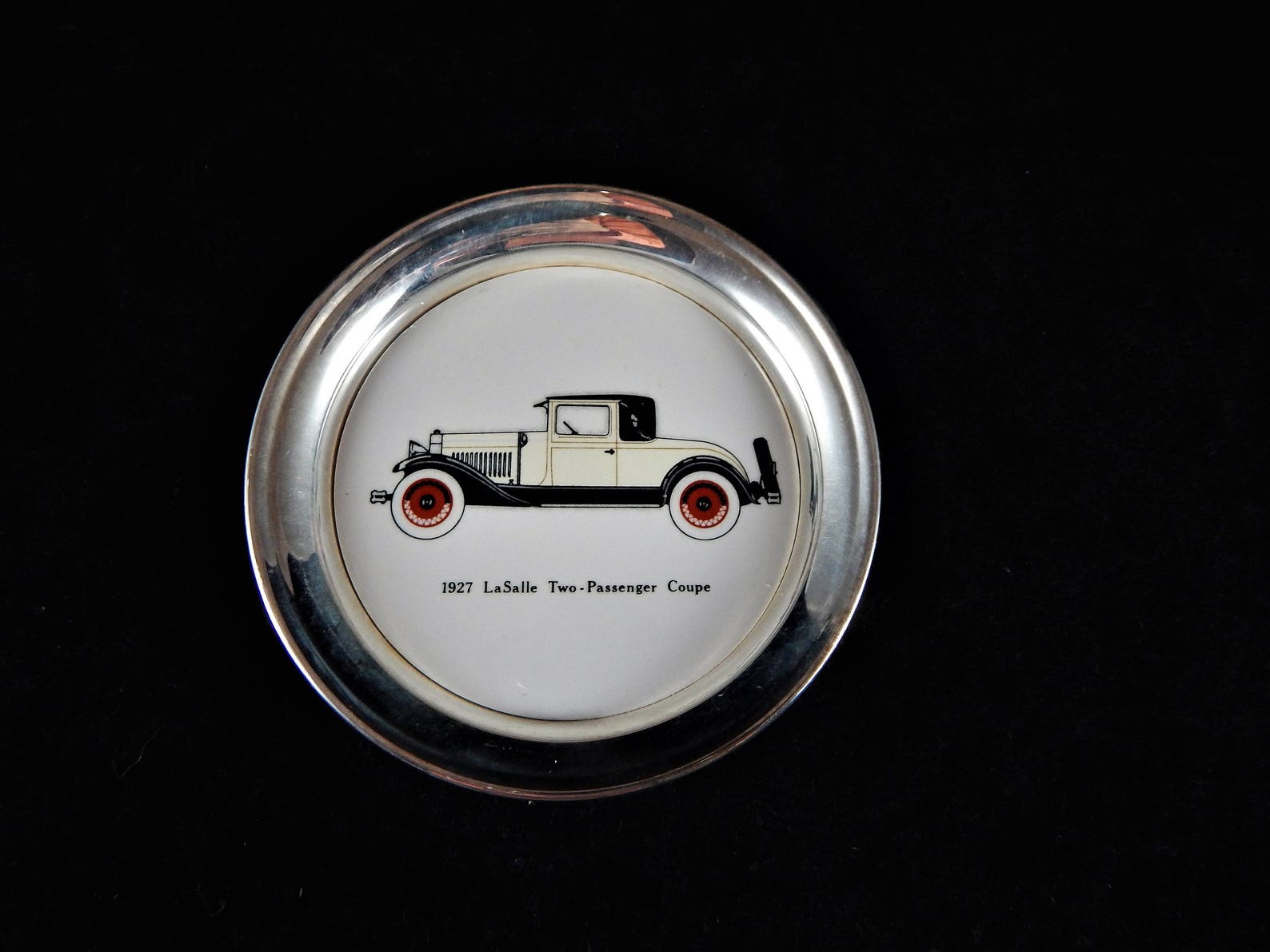 Vintage Sheridan Car Coasters Silverplated/ceramic Qty4 Etsy