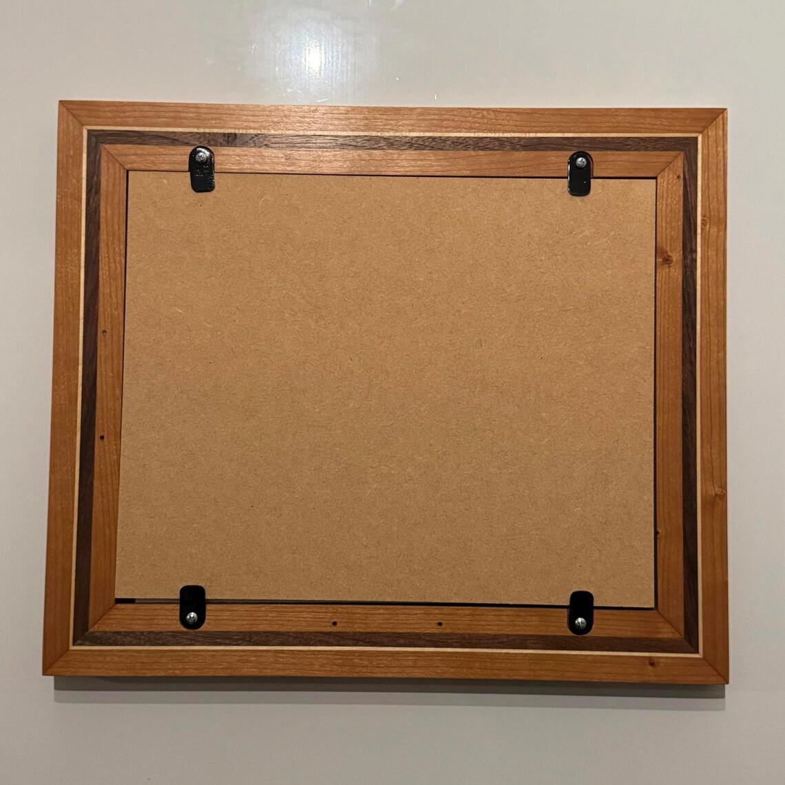 Handmade Wood Inlay Frame With Stand and Hand Stitched Covering - Etsy