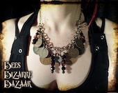 Steampunk pre decimal UK coin necklace