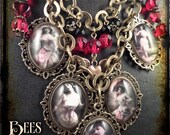 Steampunk Naughty Lady Necklace - Erotic - Victorian - Mature