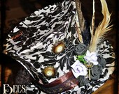 Steampunk Fascinator - Cosplay - Burlesque - Top Hat