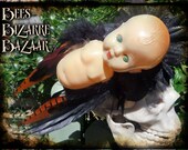 Baby Doll Fascinator - Cosplay - Burlesque - Alternative - Gothic - Steampunk - Weird - Creepy